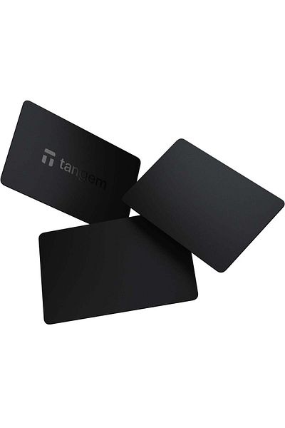 tangem Crypto Hardware Wallet 2.0 [pack Of 3] - Black
