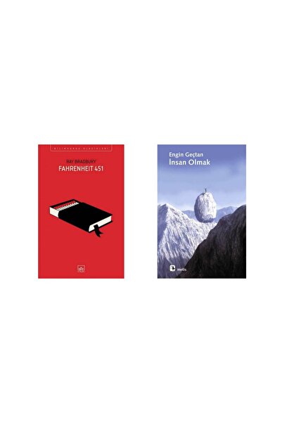 İthaki Yayınları Fahrenheit 451 - Ray Bradbury - İnsan Olmak - Engin Geçtan