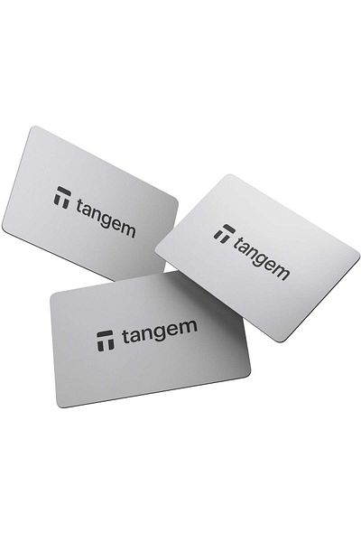 tangem Crypto Hardware Wallet 2.0 [PACK OF 3] - White
