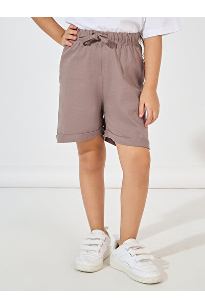 Styli Basic Shorts with Turn-Up Hem