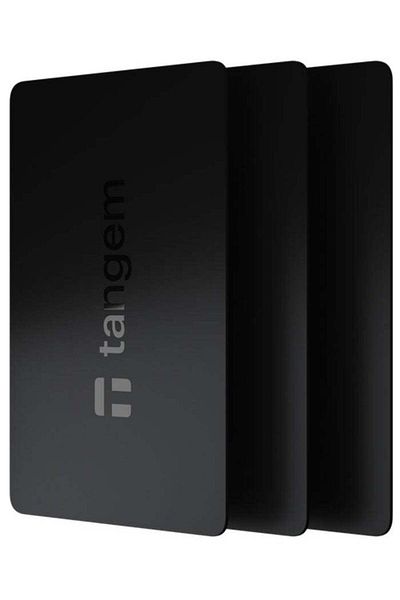 tangem Crypto Hardware Wallet 2.0 [pack Of 3] - Black
