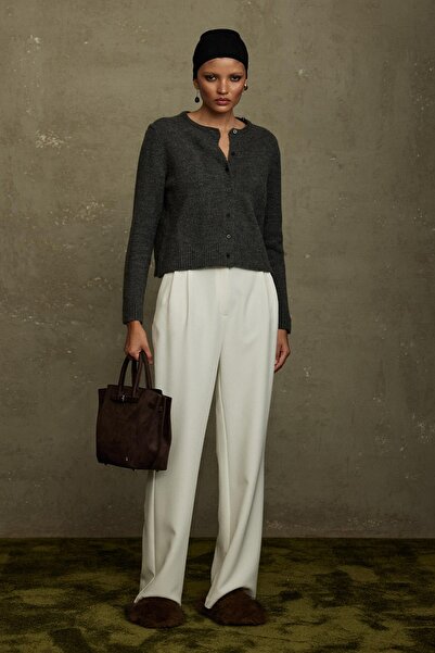 Suud Collection Smoked Jenny Buttoned Cardigan