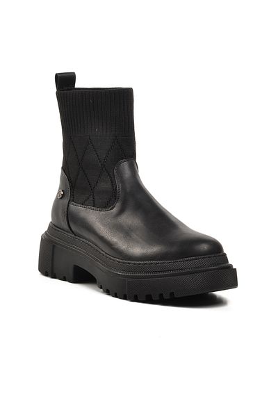 Pierre Cardin Black Women's Chelsea Boots