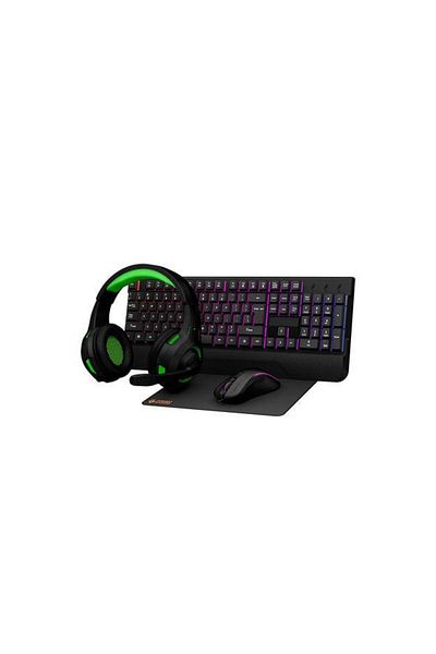 porodo GAMING 4-IIN-1 STARTER KIT PDX213 Black