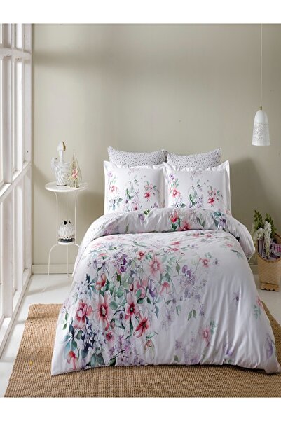 Taç TAÇ ÇİFT KİŞİLİK DİJİTAL SATEN NEVRESİM TAKIMI 200x220cm