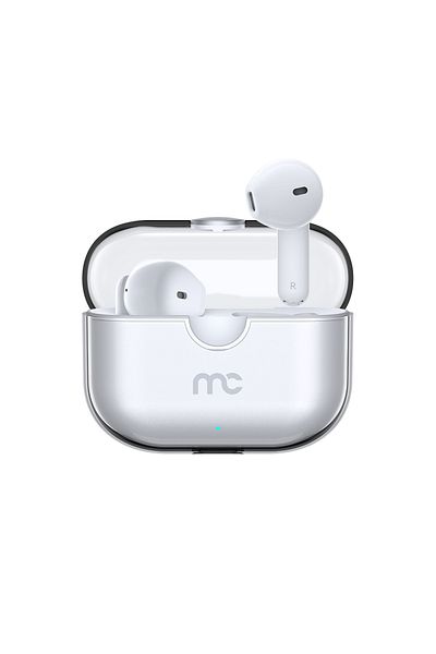 My Candy سماعات أذن لاسلكية حقيقية من MyCandy، TWS-B185، باللون الأبيض