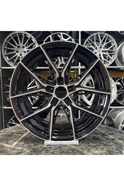arceo 17 inç 5x100 ARCEO MARSEİLLE Siyah Elmas Kesim Jant Modeli (4 ADET)