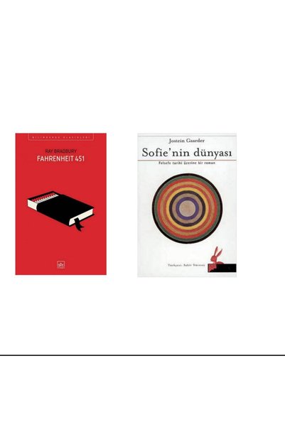 İthaki Yayınları Fahrenheit 451 - Ray Bradbury - Sofie'nin Dünyası رواية عن ت...