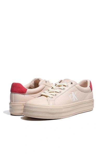 Calvin Klein Women's Platform Sole Pink Sneakers