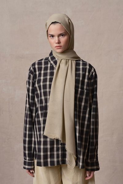 Qef Olive Modal Shawl