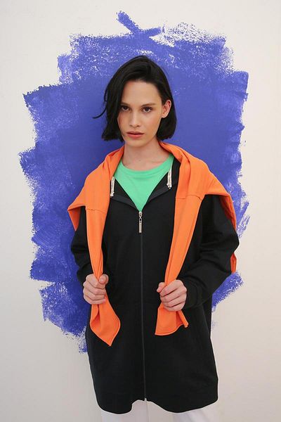 ALLDAY Ζακέτα με φερμουάρ Navy Blue