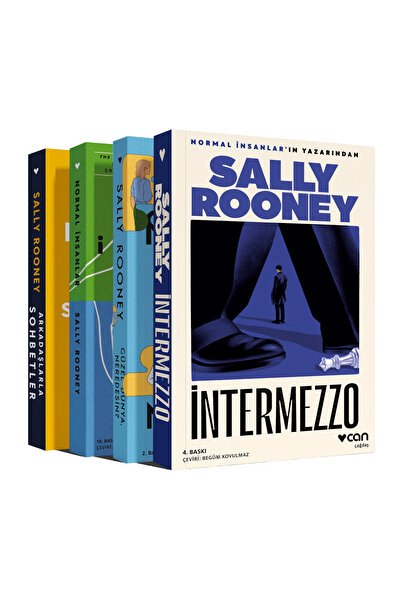 Can Yayınları Sally Rooney Seti (4 Kitap)
