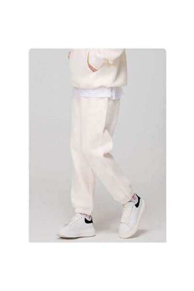 THE WHITE Ανδρικό φούτερ με ελαστικό πόδι