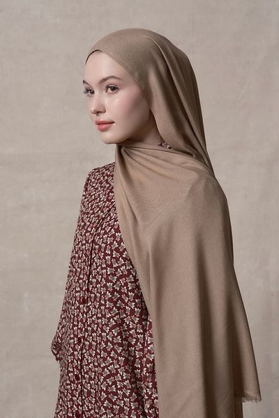 Qef Tobacco Modal Shawl