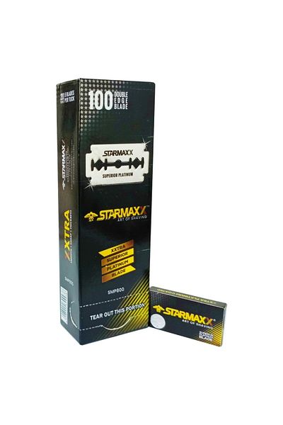 Starmaxx Set of 100 Platinum Full Razors