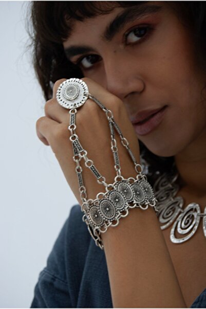 OneArjethnic Gümüş kaplama tasarım şahmeran