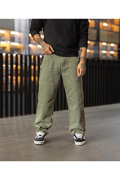 DENİM HOUSE Erkek Kargo Cepli Baggy Pantolon