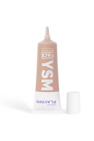 INGLOT Playinn Ysm - 30ml Brown Face Foundation, Smoothing