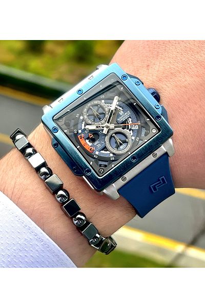 Naviforce Men's Wristwatch and Bracelet Gift