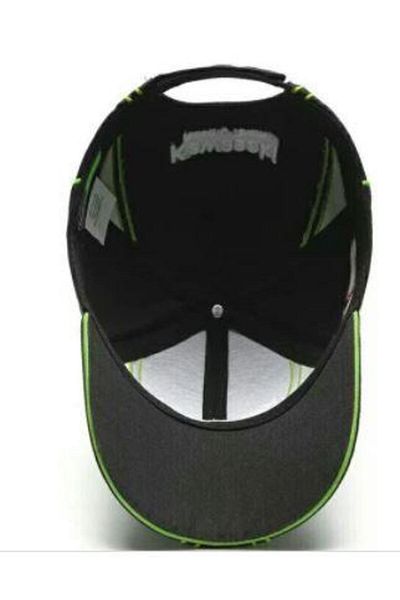 Kawasaki Καπέλο μοτοσικλέτας Gsxr - Καλοκαίρι, Μαύρο-Πράσινο Χρώμα