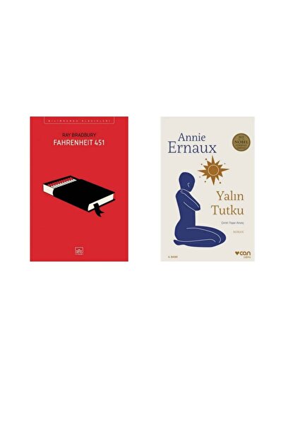 İthaki Yayınları Fahrenheit 451 - Ray Bradbury - Yalın Tutku - Annie Ernaux