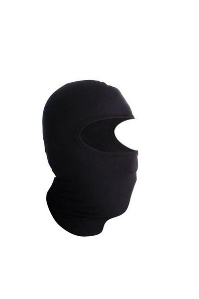 Forte GT Xbyc 1360 - Black Motorcycle Bike Balaklava Thermal Bandana Mask