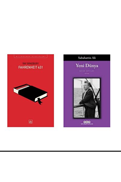 İthaki Yayınları Fahrenheit 451 - Ray Bradbury - Yeni Dünya - Sabahattin Ali