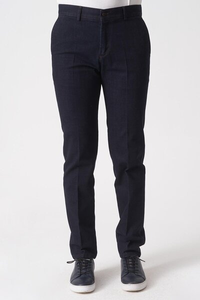 White Stone São Paulo P1033 Slim Fit Leo Stretch Fabric Cotton Trousers Laci