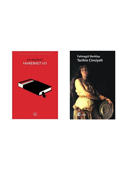 İthaki Yayınları Fahrenheit 451 - Ray Bradbury - Tarihin Cinsiyeti - Fatmagül...