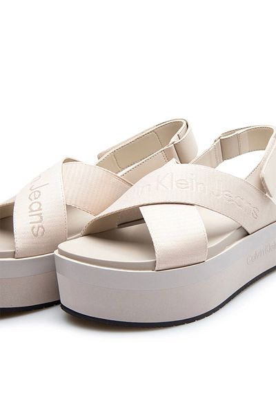 Calvin Klein FLATFORM SANDAL SLING IN MR