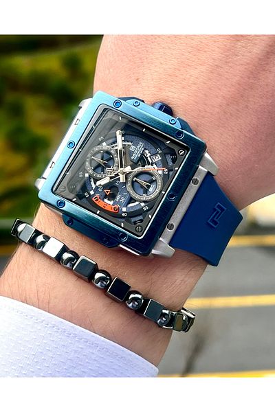 Naviforce Men's Wristwatch and Bracelet Gift