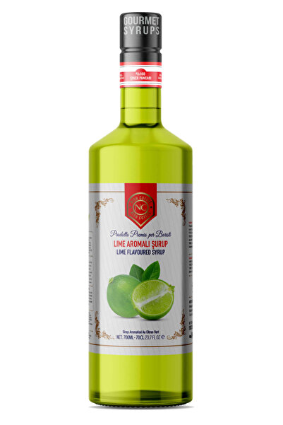 Nish Coffee Nish Yeşil Lime Aromalı Şurup 700 ML - P