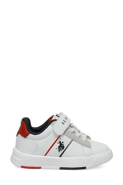 U.S. Polo Assn. Tenis pentru băiat alb JR 4PR