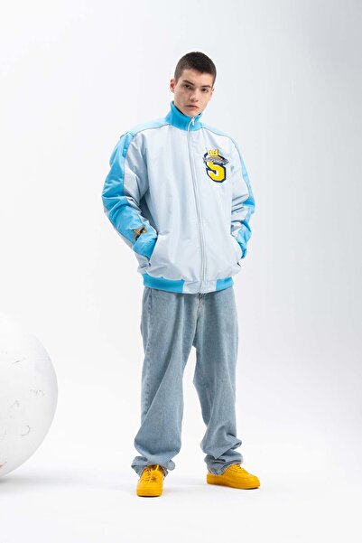 SaintGreyHills Lil Prince Erkek Bebek Mavi Regular Fit Su & Rüzgar Geçirmez Mont