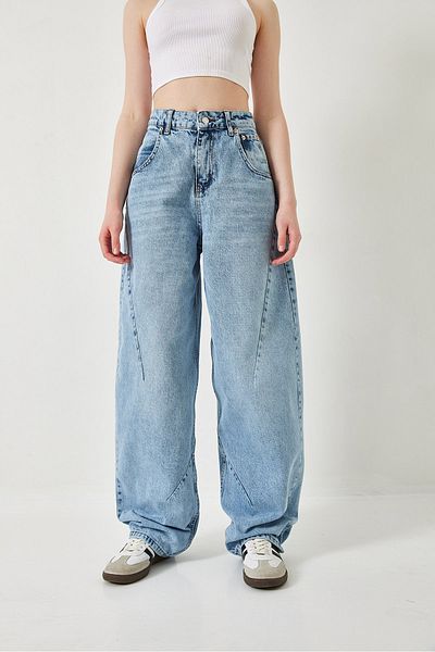 Bianco Lucci Women's Claw Denim Trousers 5231 60261294