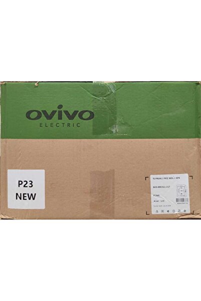 Vip Aydınlatma Ovivo Füme F Konnektör/Uydu Priz ÇERÇEVESİZ 120 ADET (KOLİ BAZINDA)