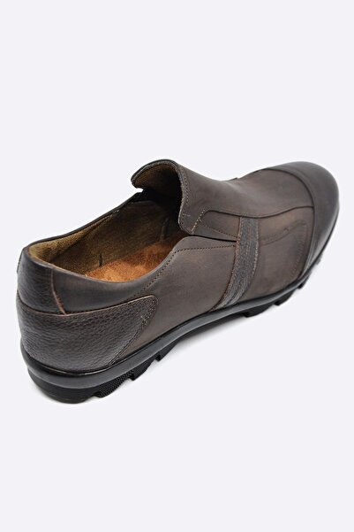 Fosco 3530 Erkek Hakiki Deri Spor Sıcak Astar Ayakkabı