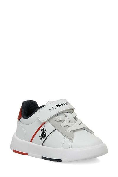 U.S. Polo Assn. Tenis pentru băiat alb JR 4PR