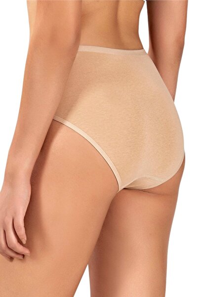 CNT Women's High Waist and Plus Size Panties - Special Pack of 3 (Black, White, Skin, Gray)