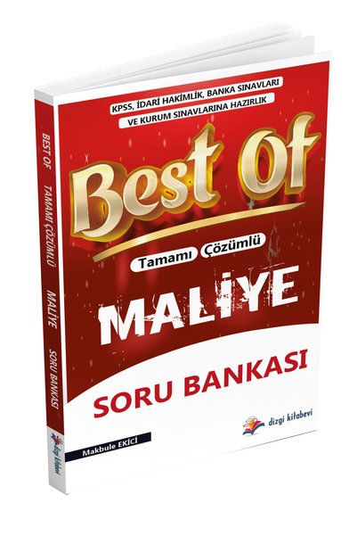 Dizgi Kitap 2025 Best Of Tamamı Çözümlü Maliye Soru Bankası Makbule Ekici