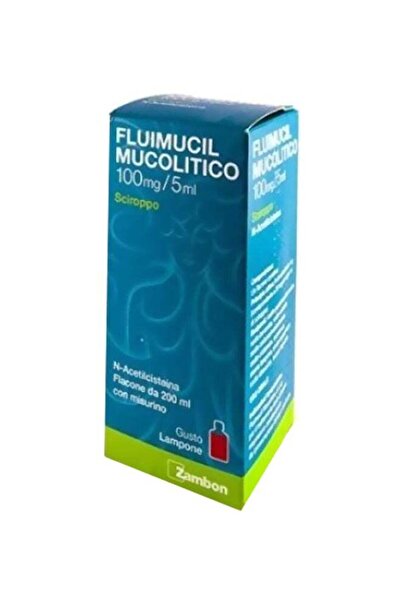 Zambon شراب فلويموسيل 100 ملجم/5 مل 200 مل