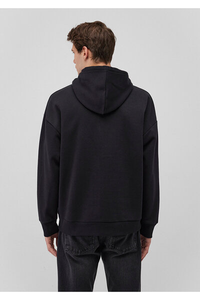 Mavi MAVİ Mavi Logo Baskılı Siyah Sweatshirt 0610958
