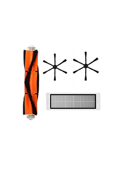 ROPALDE Set de 4 piese de schimb compatibile cu aspiratorul robot Mi Vacuum M...