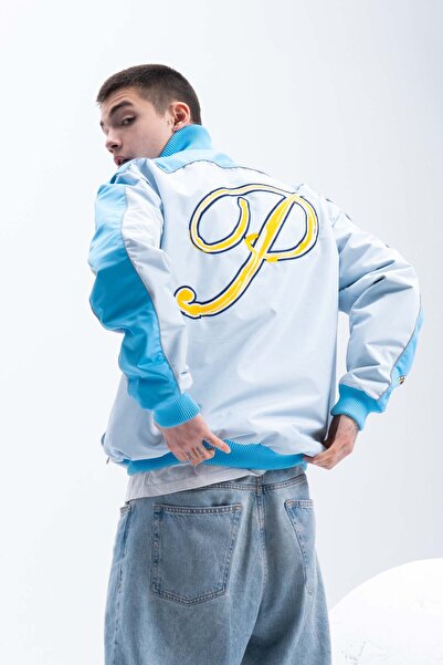 SaintGreyHills Lil Prince Erkek Bebek Mavi Regular Fit Su & Rüzgar Geçirmez Mont