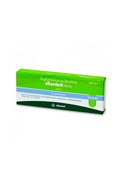 Vilardell Glycerin Supp Children 12S