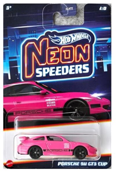 HOT WHEELS Neon Speeders Porsche 911 GT3 Cup HRW75