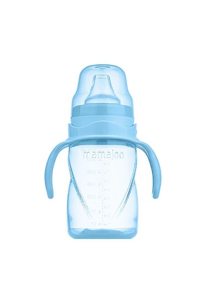 Mamajoo Damlatmaz Eğitici Kulplu Bardak, 270 Ml, Powder Blue, 1 Adet