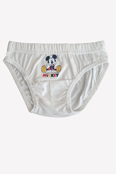 Disney Erkek Çocuk 3 Adet Slip Külot Mickey Mouse Lisanslı