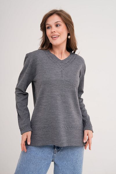 Lamierra Seasonal Knitwear Mother's Blouse