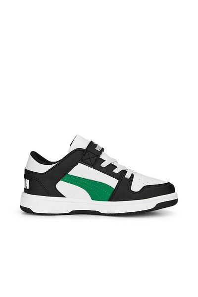 Puma White Unisex Casual Sneakers - Rebound Layup Lo Sl V Ps 370492 -18